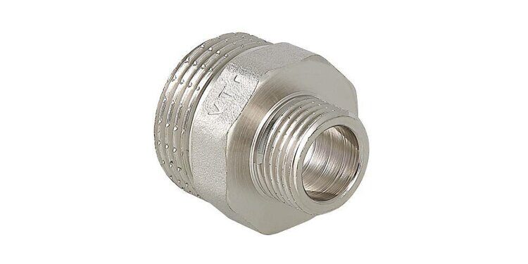 Ниппель переходной наружная резьба 1/2" - 1/4"