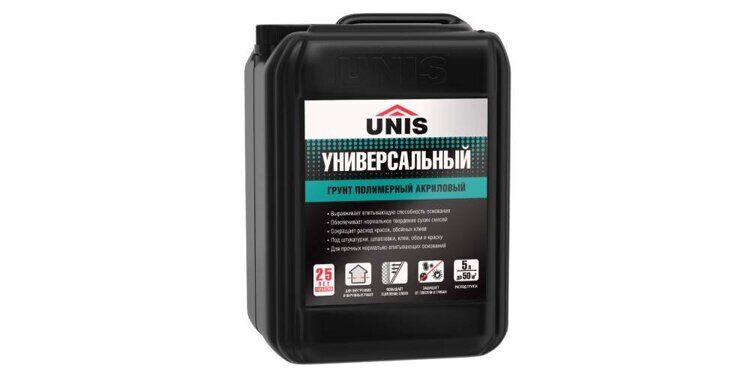 Грунтовка универсальная "UNIS" 10 л